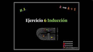 Ejercicio 6 Inducción Matemática [upl. by Peppard]