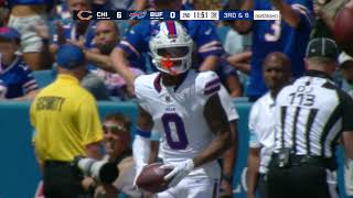 Keon Colemans first preseason catch gets Bills into red zone [upl. by Edgardo]