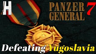 Panzer General  Defeating Yugoslavia  Retro Game  PlayStation 1  Part 7 [upl. by Yerahcaz122]