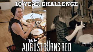 Luke Holland  10 YEAR CHALLENGE  August Burns Red Meddler Drum Cover [upl. by Odnaloy833]