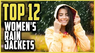 Best Womens Rain Jacket In 2024  Top 12 Coolest Womens Rain Jackets For Summer amp Beyond [upl. by Gothard487]