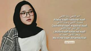 Lirik Allahul Kaafi Versi Nissa Sabyan Feat Fitriana [upl. by Eng]