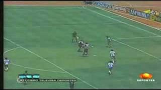 Golazo de Negrete mejor que el del Mundial del 86 [upl. by Minabe559]