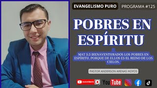 POBRES EN ESPÍRITU ipuc FE espiritualidad pobreza biblia [upl. by Kristina]