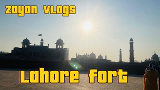 Lahore fort zayan zayanvlogs lahore vlog [upl. by Kevyn]