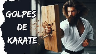 🥋 42 Nombres de Tipos de GOLPES DE KARATE do shotokan mortales con la mano 🥋 para principiantes [upl. by Guidotti178]