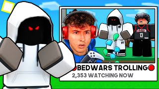 My Best TROLLING MOMENTS In Roblox Bedwars Marathon [upl. by Hubsher]