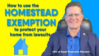 How to Use the Homestead Exemption to Protect Your Home from Lawsuits [upl. by Nyladam]