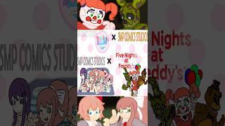 DDLC JOINS US FOR A BITE animation shorts fivenightsatfreddys dokidokiliteratureclubplus [upl. by Afas]