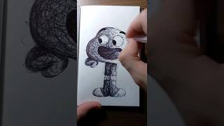 ASMR Quick Sketch DARWIN 🧡🐠 [upl. by Robbins]