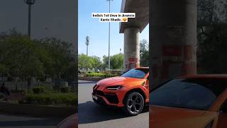 Arancio Xanto Lamborghini Urus In Ahmedabad 🧡 trendingshorts viralvideo shortvideo [upl. by Yursa]