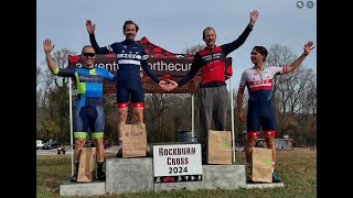 2024 Rockburn Cross Race CAT 4 433 My first CX podium [upl. by Eliak]