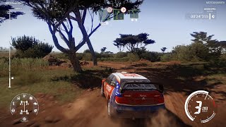 WRC 9  Citroën Xsara WRC 2005 at Safari Rally Kenya Gameplay Preview Version [upl. by Edmea]