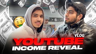 Youtube Income Reveal Krva Di Tushar Ne 😱 [upl. by Aernda68]