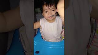 Unang tikim ni Baby ng Sinigang soup [upl. by Uriia]