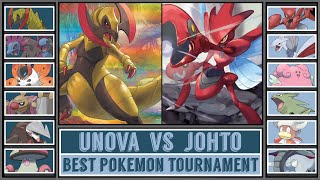 BEST UNOVA vs BEST JOHTO  Best Pokémon Tournament Battle 3 [upl. by Ahsinrats493]