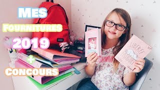 MES FOURNITURES SCOLAIRES 2019  BACK TO SCHOOL  Lunah Lucornah [upl. by Carlina819]