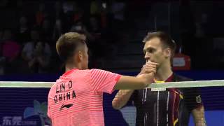 China vs Germany  QF  VIVO BWF Sudirman Cup 2015 [upl. by Dahraf]