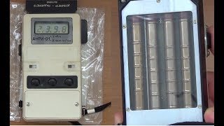 Dosimeter Anri Sosna 0102 with 4x SBM20 Tubes  Дозиметр Анри Сосна 0102 4x СБМ20 [upl. by Ecnerret179]