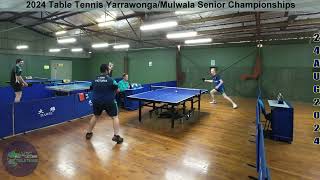 Yugandh Zende 1772 vs ZA 1852 🏓 Highlights 🏓 2024 Table Tennis Yarrawonga Mulwala Champs [upl. by Tony]