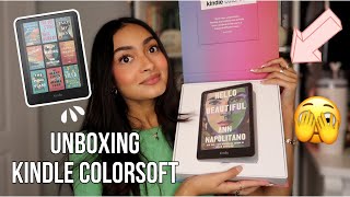 KINDLE COLORSOFT UNBOXING  SETUP [upl. by Aivekal448]