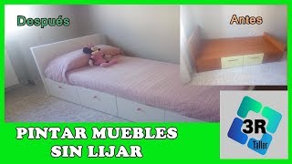 COMO PINTAR TUS MUEBLES SIN LIJAR Decora y Renueva Restaurar Muebles con Poco Dinero y SIN LIJAR [upl. by Onnem]