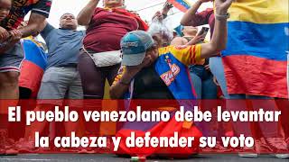 Defensa del voto en Venezuela [upl. by Adnohsed]