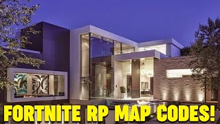 BEST MANSION FORTNITE ROLEPLAY MAP CODES [upl. by Steffane798]