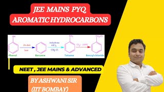 JEE MAINS PROBLEM DISCUSSION AROMATIC HYDROCARBONS  MECHANSIM  HYDROCARBONS CLASS 11 CHEMISTRY [upl. by Haggerty663]