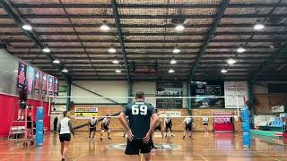 Coffs Volleyball Game 7 set 2 amp 3 Wolf Pack vs Team Name [upl. by Ahsekram]