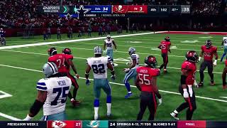 Cowboys  Buccaneers Season 2042 Pre Season Week 2 101224 [upl. by Retse]