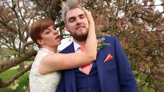 MARRYOKE  Shake it off Leila and James Music Wedding Video [upl. by Casavant114]