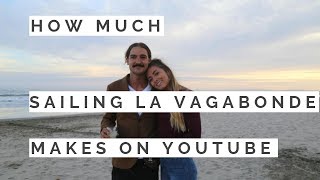 How much Sailing La Vagabonde makes on Youtube  Future Millionaire Finances  YT Business Model [upl. by Serra588]