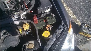 Home Made Supercapacitor Car Battery Startup [upl. by Nevin]