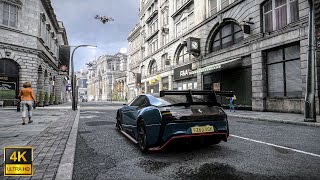 4K Driving with autopilot in London  Watch Dogs Legion  City Traffic  Reshade  No HUD  ASMR [upl. by Adla186]