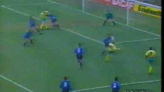 Inter Milan v Norwich UEFA Cup 199394 3rd Rnd 2nd Leg 1st Half Highlights [upl. by Haelhsa]