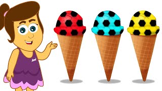 Lets Learn How To Make An Ice Cream  Kids Learning  Annie and Ben  ABC Song Phonics for Children [upl. by Lizzie]