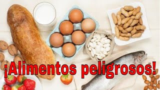 ¿Qué es la alergia a los alimentos [upl. by Aihtak26]