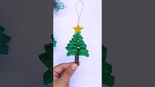 DIY Xmas Tree Ornaments🎄Christmas Tree Decorations From Foam Sheets🎀Holiday Crafts shorts decor [upl. by Sutherland190]