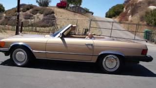 1985 Mercedes Benz 380SL SL380 450SL 560SL Roadster R107 Convertible For Sale [upl. by Harobed]