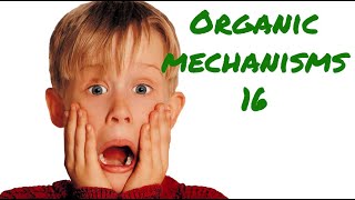 A Level Chemistry Organic Mechanisms 16 Unfamiliar Mechanism [upl. by Aillij]