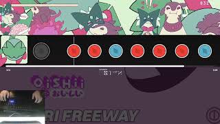 ONIGIRI FREEWAY  398  1  9947  OsuTaiko [upl. by Tessil235]