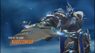 Overwatch 2 Lich King reinhardt plays of the game [upl. by Barhos]