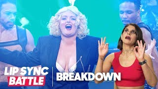 Ben Feldman vs Lauren Ash  Lip Sync Battle Breakdown [upl. by Daniyal]