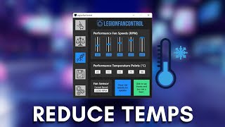 Reduce Legion 5 Temps for Free  Legion Fan Control [upl. by Cleasta]