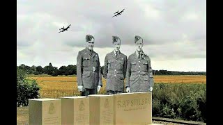 RAF Spilsby One Airfield Two Memorials Revised [upl. by Ynor]