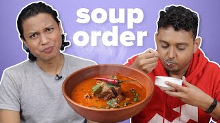 Who Has The Best Soup Order  BuzzFeed India [upl. by Jansen407]