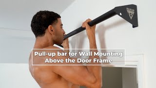 Pullup bar for Wall Mounting Above the Door Frame by Pullup amp Dip [upl. by Shelah]