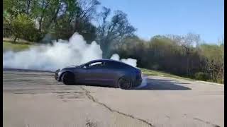 Tesla model 3 drift [upl. by Thorman]