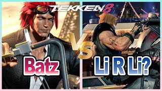 BatzHwoarang vs Li R LiPaul  Tekken 8  Ranked Match [upl. by Ahseena]